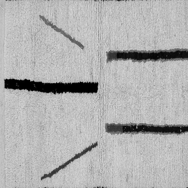 Union Rustic Burstein Light Gray/Black Rug Wayfair